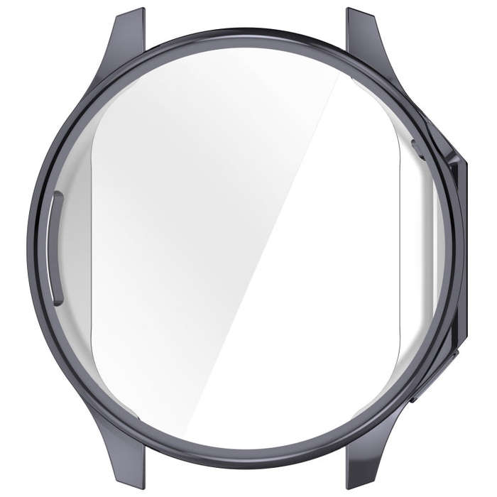 For OPPO Watch X / OnePlus Watch 2 Full Coverage TPU Electroplated Watch Protective Case(Gun Color)