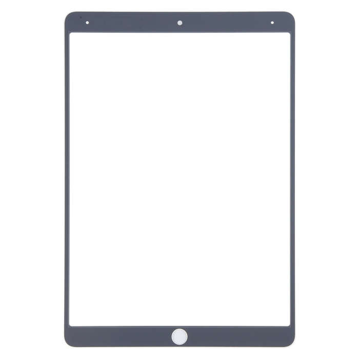 For iPad Pro 10.5 Front Screen Outer Glass Lens with OCA Optically Clear Adhesive(White)