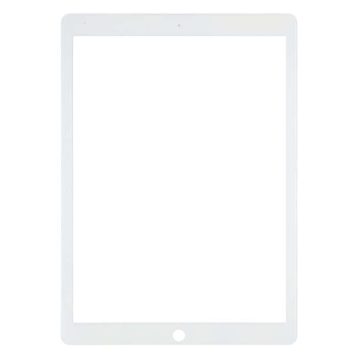 For iPad Pro 12.9 2015 Front Screen Outer Glass Lens with OCA Optically Clear Adhesive(White)