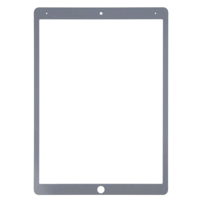 For iPad Pro 12.9 2017 Front Screen Outer Glass Lens with OCA Optically Clear Adhesive(White)