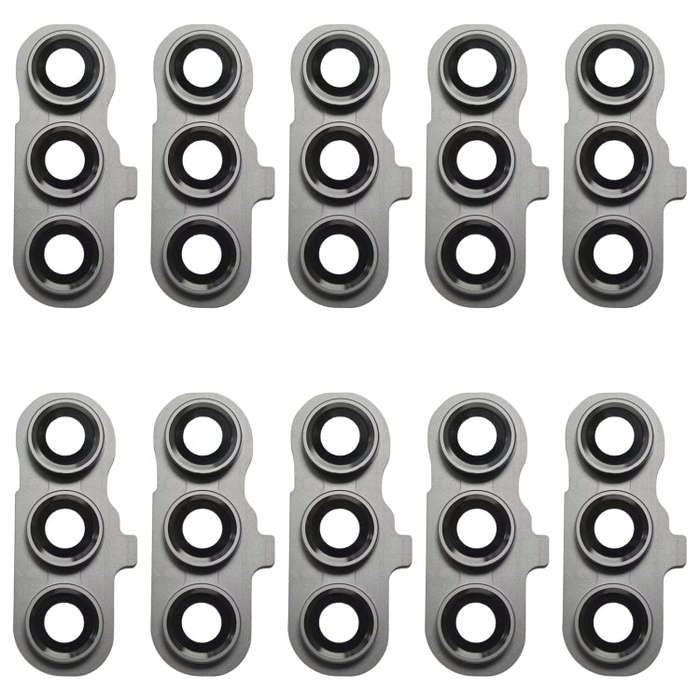 For Samsung Galaxy S23 FE SM-S711B 10pcs Original Rear Camera Lens Cover(Black)