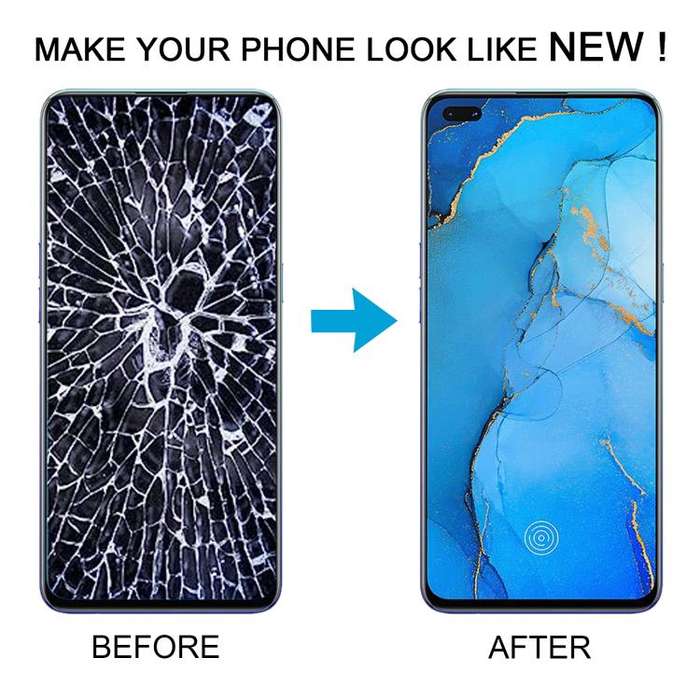 For OPPO Reno3 Pro CPH2035 CPH2037 CPH2036 OLED LCD Screen with Digitizer Full Assembly