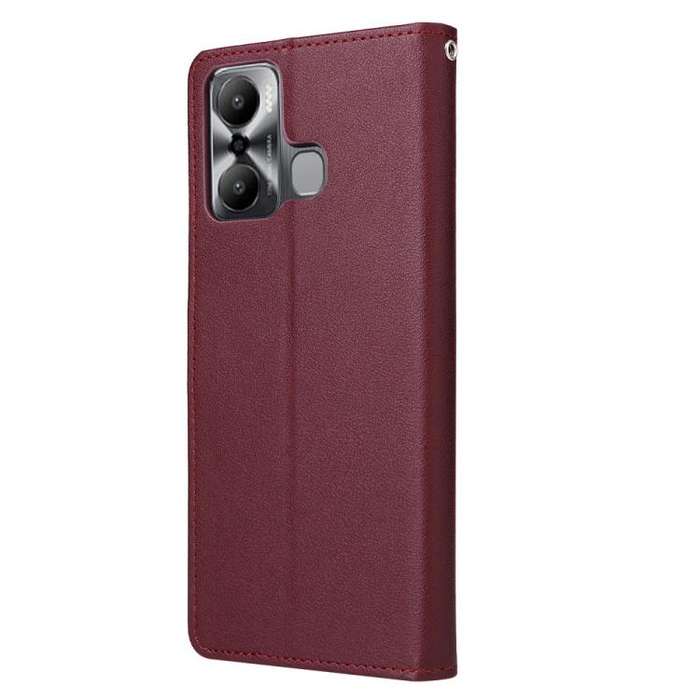 For Infinix Hot 20 Play Multifunctional Horizontal Flip Leather Phone Case with Three Card Slot(W...