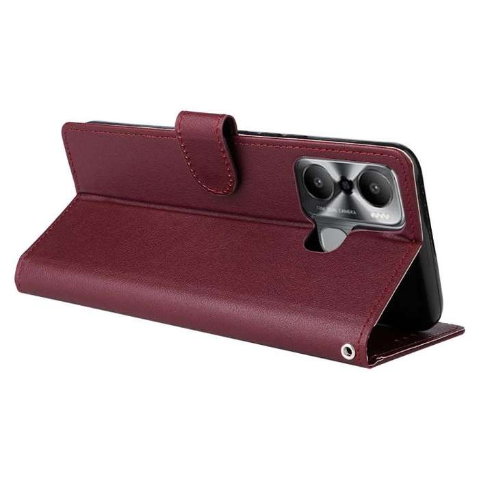 For Infinix Hot 20 Play Multifunctional Horizontal Flip Leather Phone Case with Three Card Slot(W...