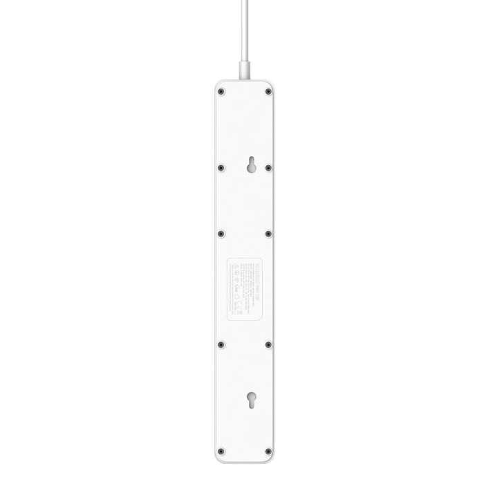 LDNIO SC5319 5-position Travel Home Office Socket with 38W USB Ports, Cable Length: 2m(US Plug)