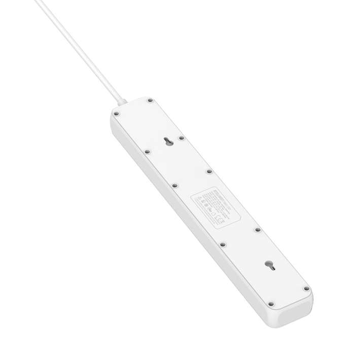 LDNIO SC5319 5-position Travel Home Office Socket with 38W USB Ports, Cable Length: 2m(US Plug)