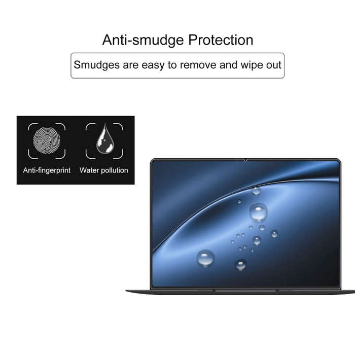For Huawei MateBook X Pro 14.2 2024 2pcs 9H 0.3mm Explosion-proof Tempered Glass Film
