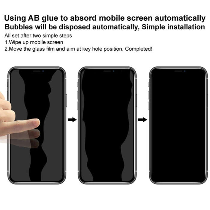 For OnePlus Nord 4 imak 9H Surface Hardness Full Screen Tempered Glass Film Pro+ Series