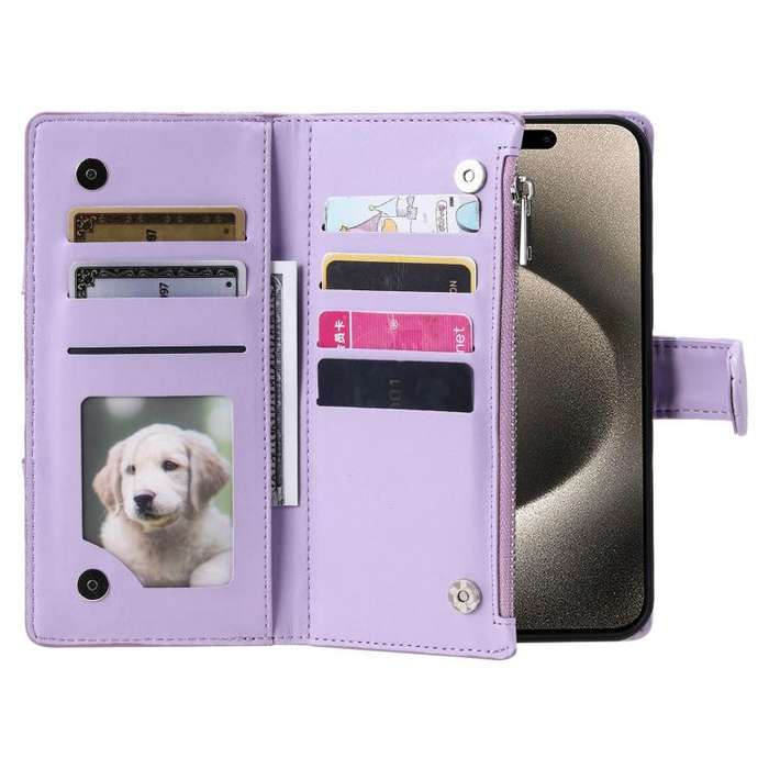 For Motorola Edge 60 Pro Glitter Lattice Zipper Wallet Leather Phone Case(Purple)