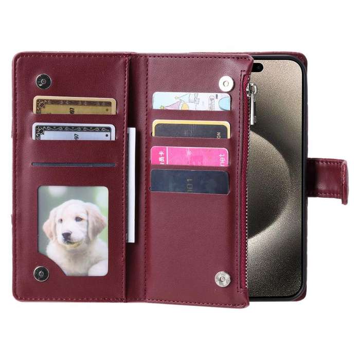 For Motorola Edge 60 Pro Glitter Lattice Zipper Wallet Leather Phone Case(Wine Red)