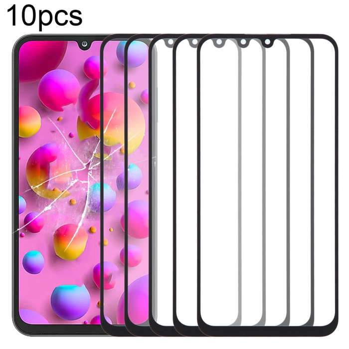 For Samsung Galaxy F15 SM-E156B 10pcs Front Screen Outer Glass Lens with OCA Optically Clear Adhe...