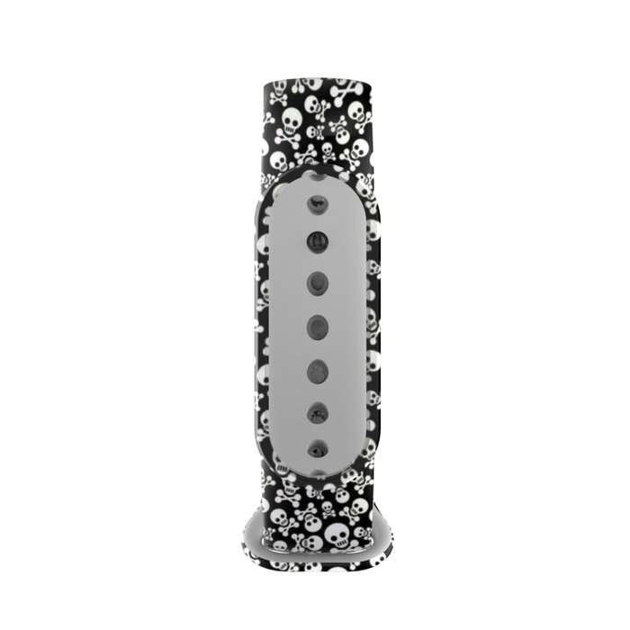 For Xiaomi Mi Band 5 TPU Watch Band(Skull)