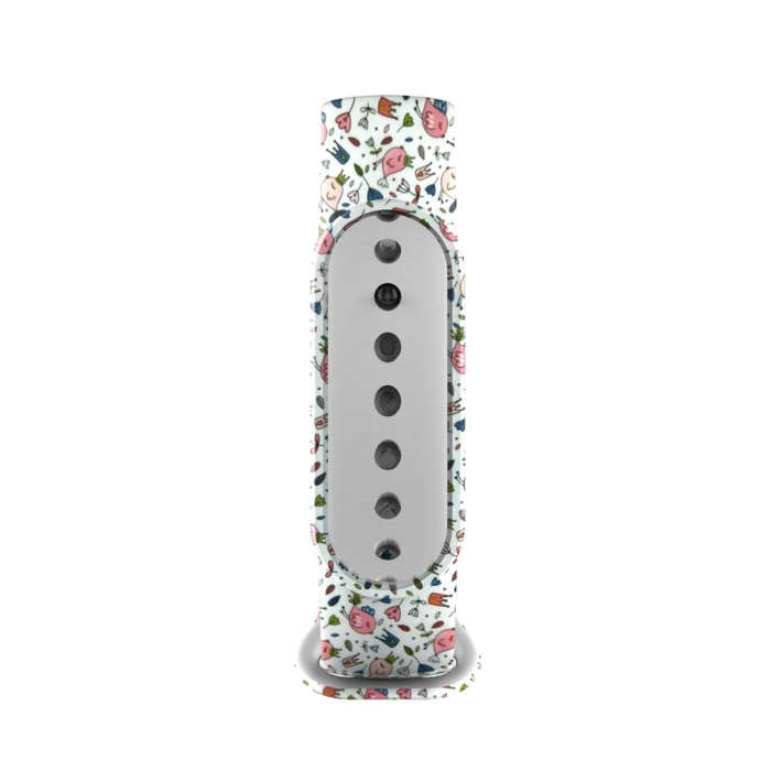 For Xiaomi Mi Band 5 TPU Watch Band(Grass)
