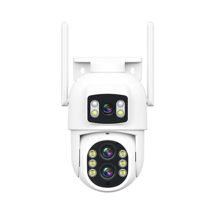 ESCAM QF500 5+5MP Motion Detection WiFi Intelligent 10X Optical Zoom Camera(UK Plug)