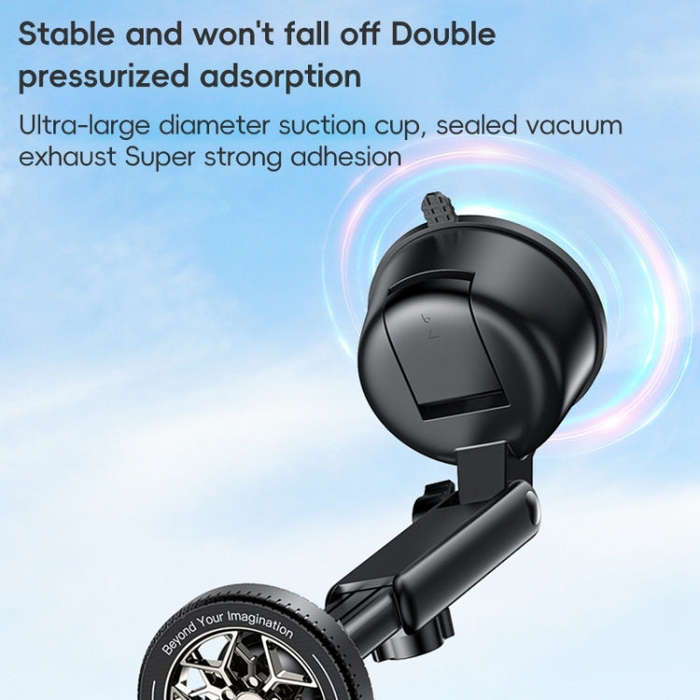 Yesido C266 Magesafe Magnetic Car Holder(Black)