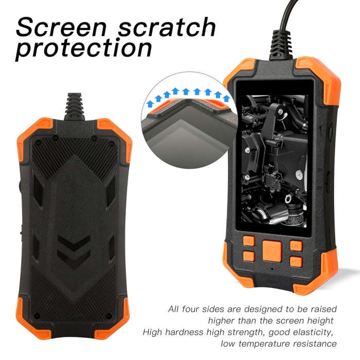 T20 4.3 inch IPS Screen 5.5mm Dual Camera IP67 Waterproof Hard Cable Digital Endoscope, Length:5m...