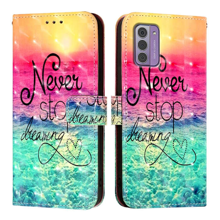 For Nokia G42 / G310 3D Painting Horizontal Flip Leather Phone Case(Chasing Dreams)