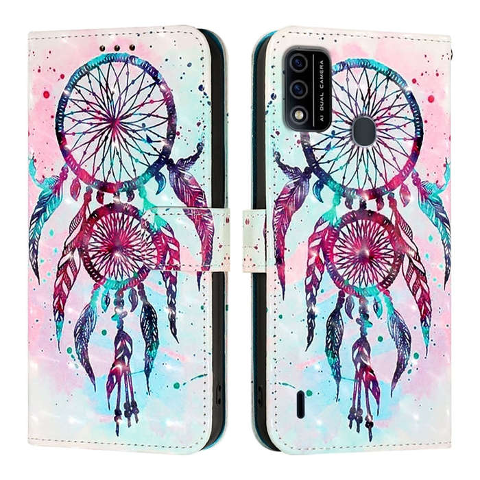 For Itel A48 3D Painting Horizontal Flip Leather Phone Case(Color Drop Wind Chimes)