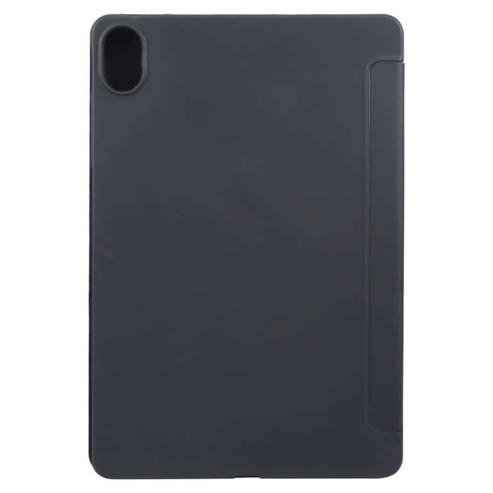 For Huawei MatePad 11.5 S GEBEI 3-folding Holder Shockproof Flip Leather Tablet Case(Black)