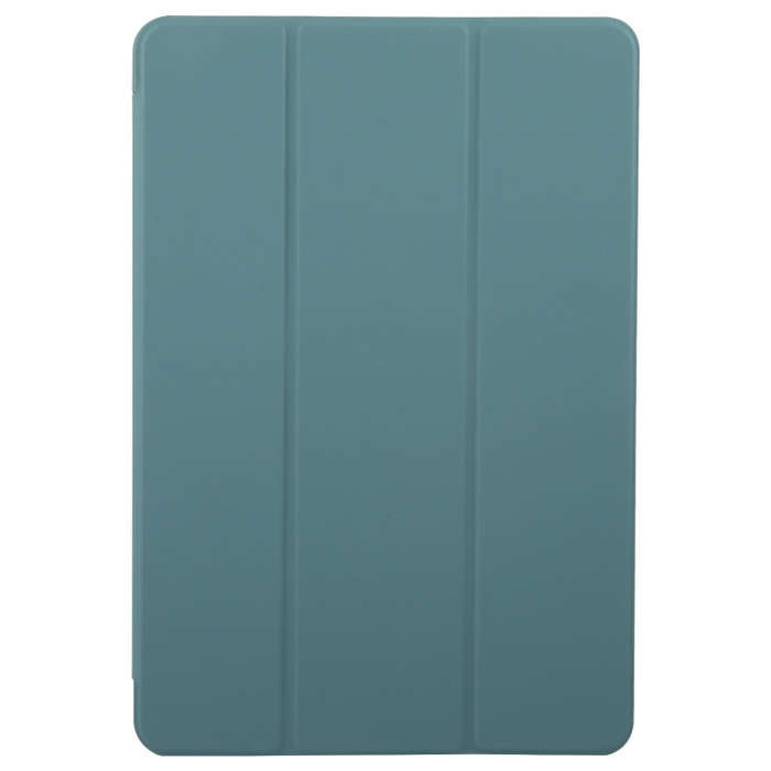 For Huawei MatePad 11.5 S GEBEI 3-folding Holder Shockproof Flip Leather Tablet Case(Dark Green)
