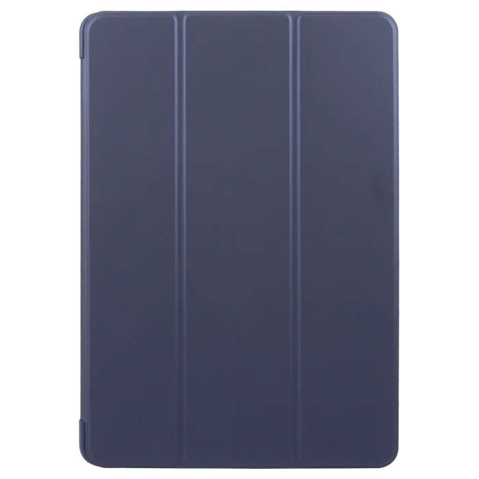 For Huawei MatePad 11.5 S GEBEI 3-folding Holder Shockproof Flip Leather Tablet Case(Dark Blue)