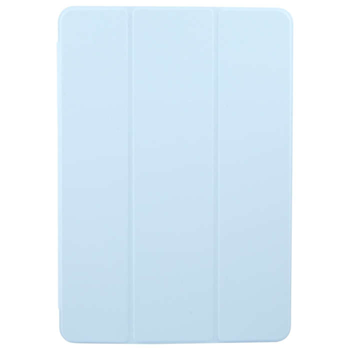 For Huawei MatePad 11.5 S GEBEI 3-folding Holder Shockproof Flip Leather Tablet Case(Sky Blue)
