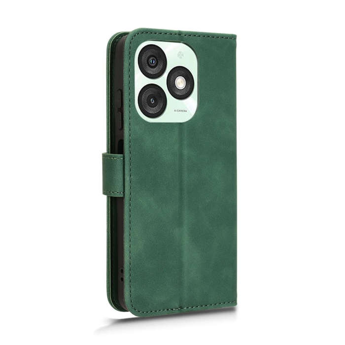 For itel A50 Skin Feel Magnetic Flip Leather Phone Case(Green)