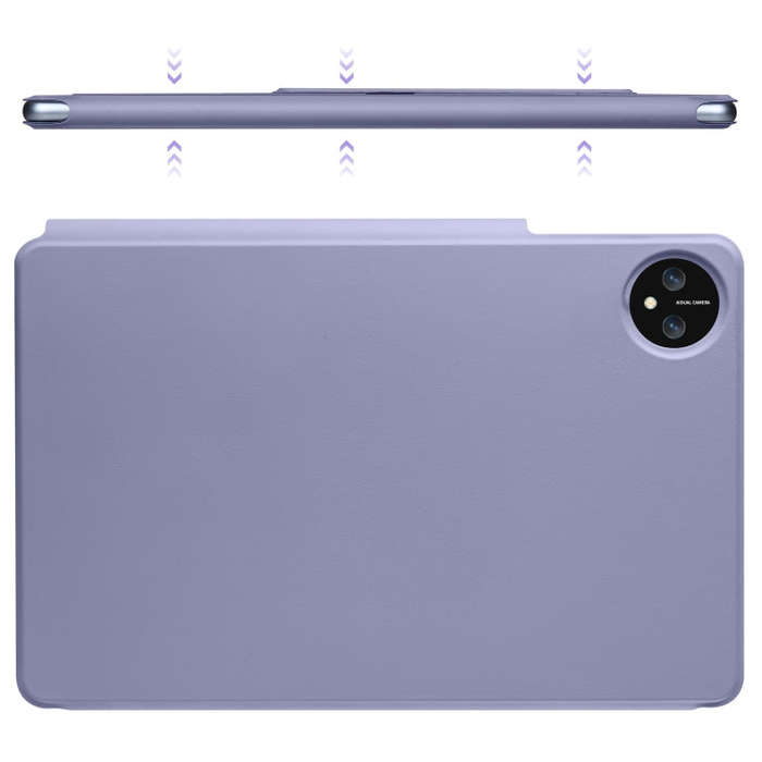 For Huawei MatePad Pro 11 2024 / 2022 Fixed Buckle Magnetic Deformation Leather Tablet Case(Laven...