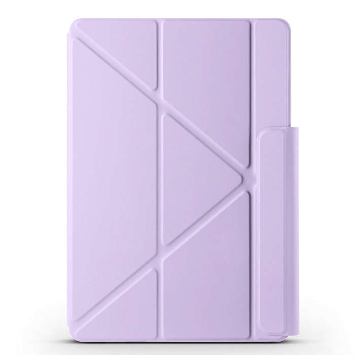 For Huawei MatePad 11.5 / 11.5S Fixed Buckle Magnetic Deformation Leather Tablet Case(Purple)