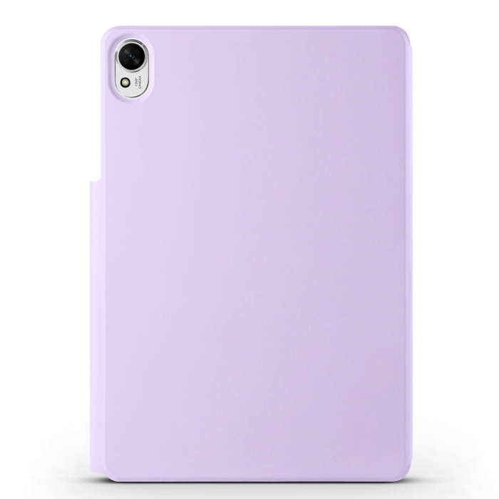 For Huawei MatePad Air 11.5 2023 Fixed Buckle Magnetic Deformation Leather Tablet Case(Purple)