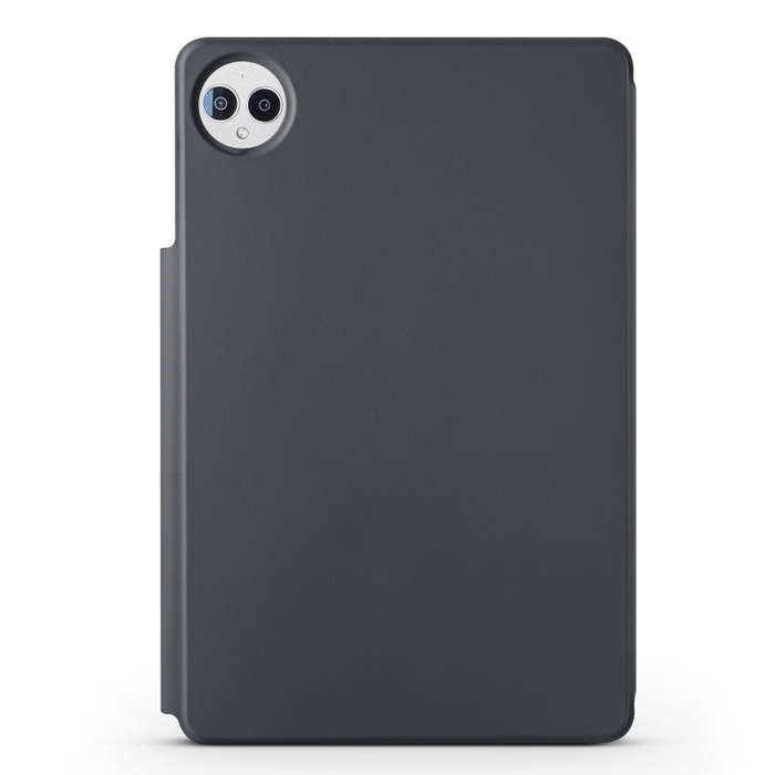 For Huawei MatePad Pro 12.2 2024 Fixed Buckle Magnetic Deformation Leather Tablet Case(Black)
