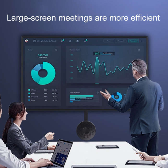 Measy A30 4K HD HDMI Phone Wireless Screen Projector For PC / TV / Phone