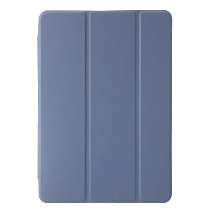 For Huawei Matepad SE 11 2024 Clear Acrylic 3-Fold Leather Tablet Case(Lavender Purple)