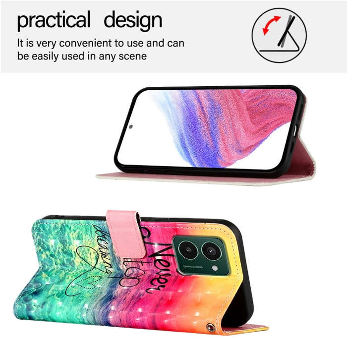 For HMD Pulse Pro 3D Painting Horizontal Flip Leather Phone Case(Chasing Dreams)