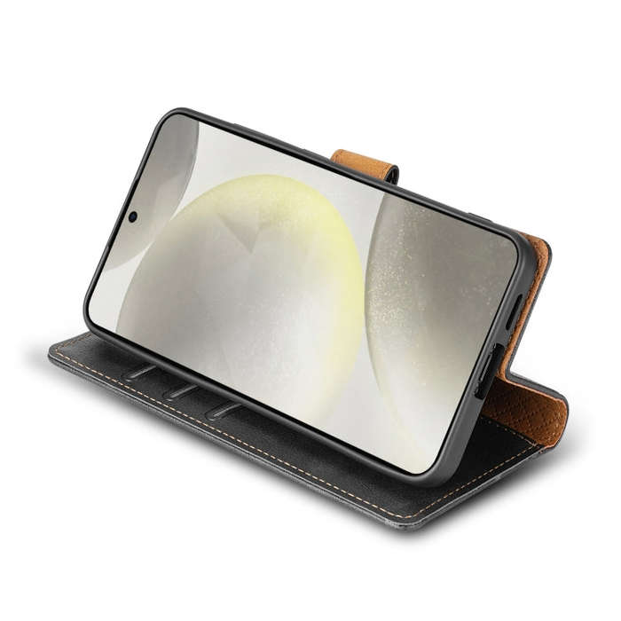 For Google Pixel 8 Pro N.BEKUS CSJ-P1 Solid Color Leather Phone Case(Black)