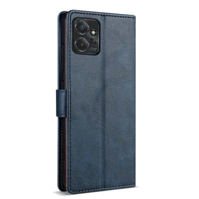 For Motorola Moto G Power 5G N.BEKUS CSJ-P1 Solid Color Leather Phone Case(Blue)