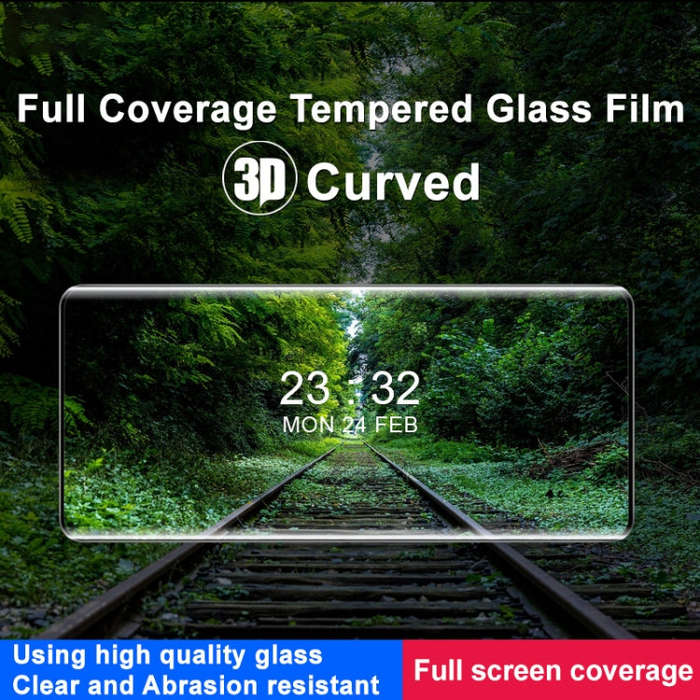 For Motorola Edge 2024 imak 3D Curved Full Screen Tempered Glass Film
