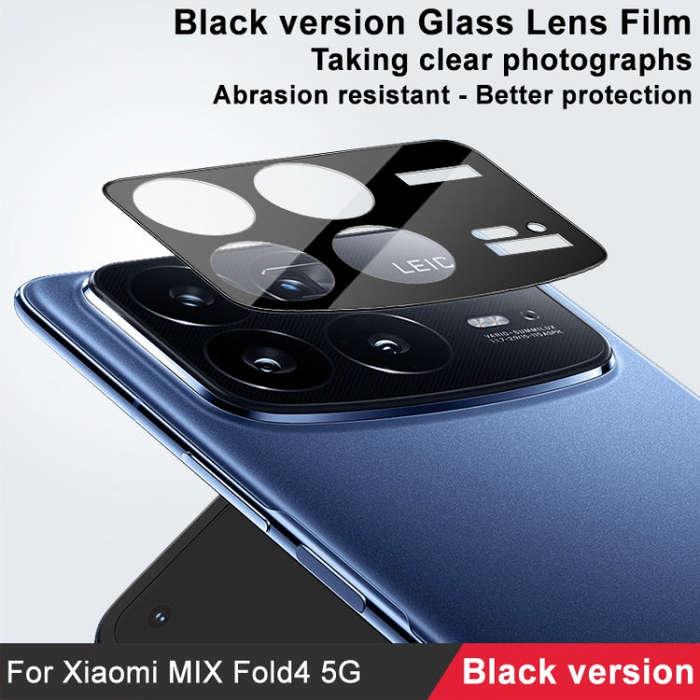 For Xiaomi Mix Fold 4 IMAK Rear Camera Lens Glass Film Black Version