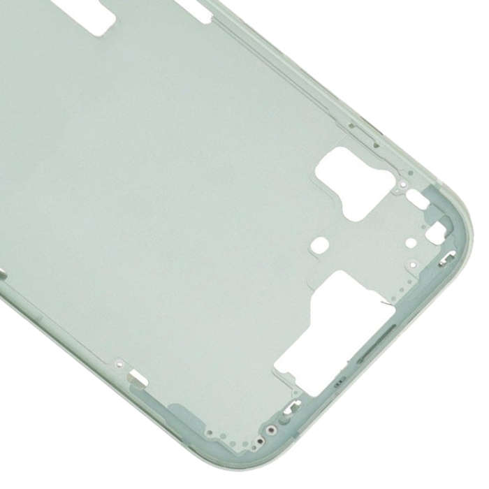 For iPhone 15 Middle Frame Bezel Plate with Side Keys + Card Tray, Version:CE EU Version(Green)
