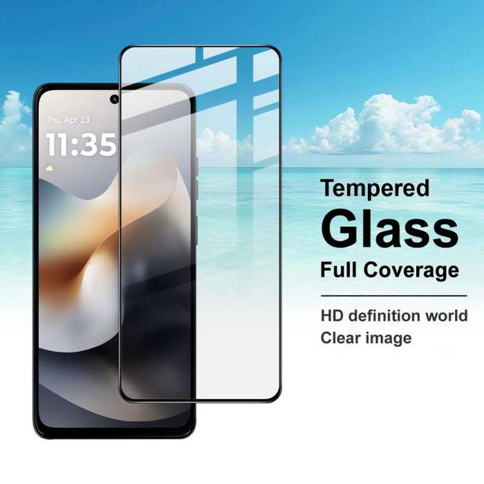 For Motorola Moto G56 5G imak 9H Surface Hardness Full Screen Tempered Glass Film Pro+ Series