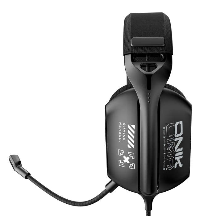 ONIKUMA X12 USB /  3.5mm Wired RGB Light Gaming Headset with Mic, Cable length: 2.2m(Black)