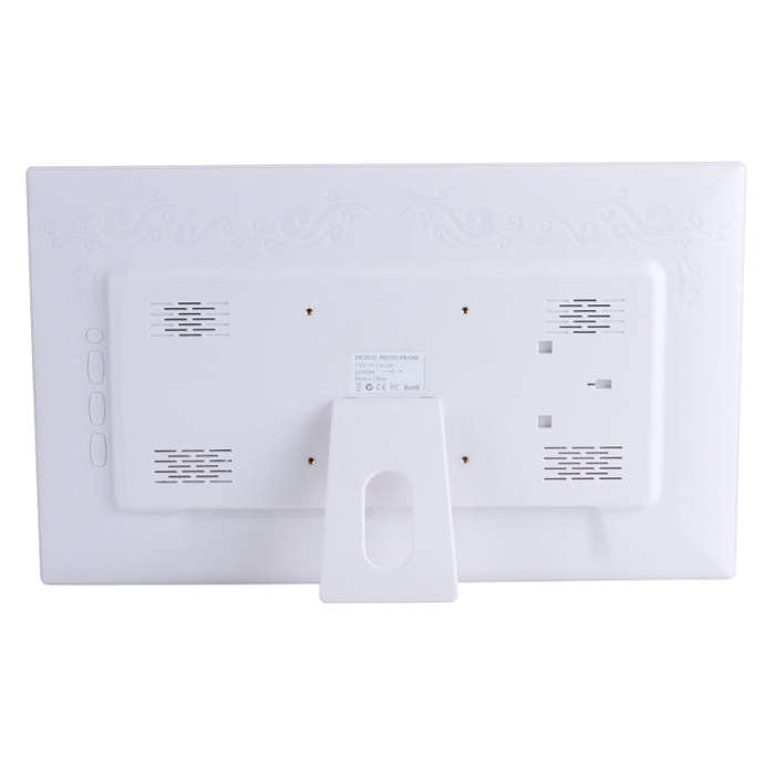 18.5 inch IPS Screen Digital Photo Frame, Plug Type:US Plug(White)