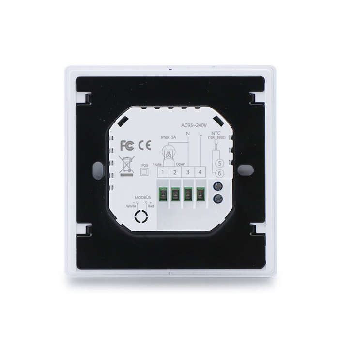 BHT-009GALW-MT Water Heating WiFi Smart Home LED Thermostat with Matter(Black)