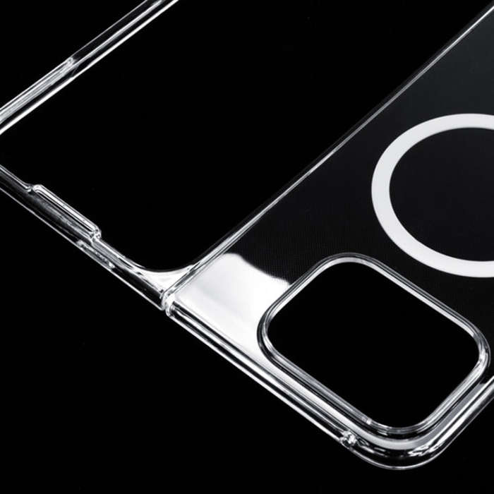 For Google Pixel 9 Pro Fold UV Transparent MagSafe PC Shockproof Phone Case