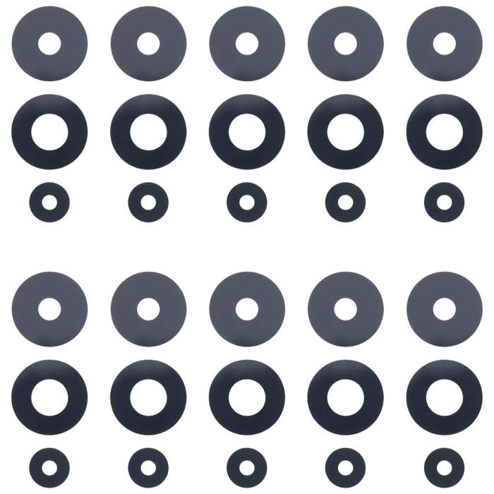 For Xiaomi Redmi Note 13 Pro 5G 10pcs Back Camera Lens