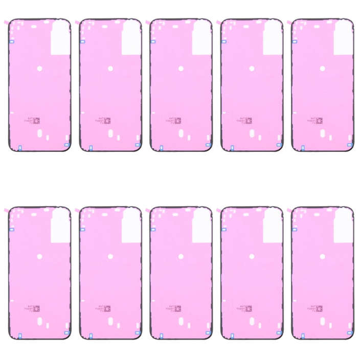 For iPhone 16 Plus 10pcs Back Housing Cover Adhesive
