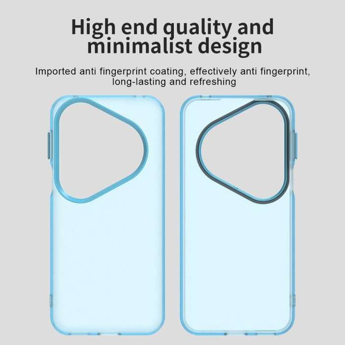 For Huawei Pura 80 Ultra Candy PC Hybrid TPU Shockproof Phone Case(Blue)