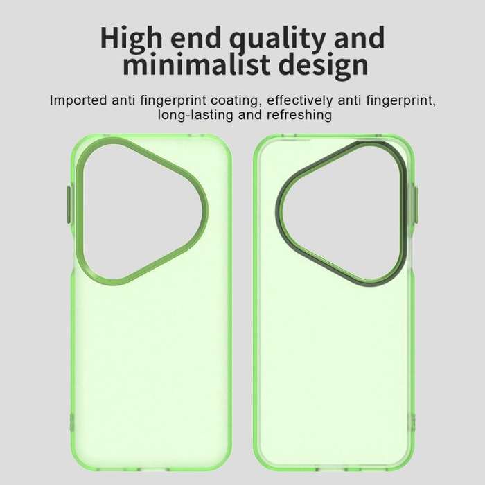 For Huawei Pura 80 Ultra Candy PC Hybrid TPU Shockproof Phone Case(Green)