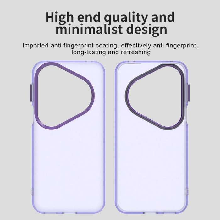 For Huawei Pura 80 Ultra Candy PC Hybrid TPU Shockproof Phone Case(Purple)