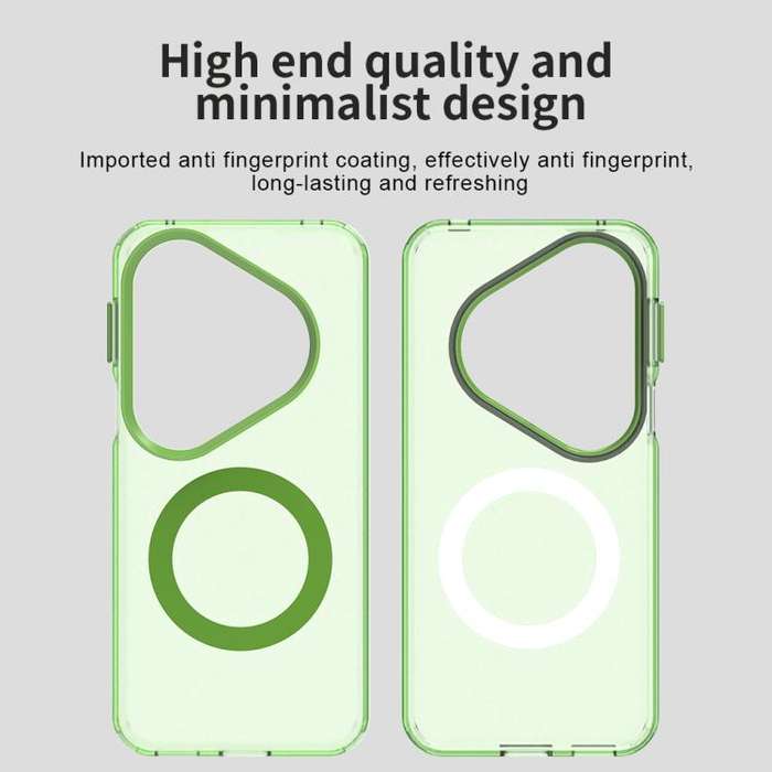 For Huawei Pura 80 Pro Candy Magsafe PC Hybrid TPU Phone Case(Green)
